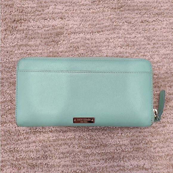 Kate Spade Studded Bow Zip Around Wallet - Picture 7 of 7